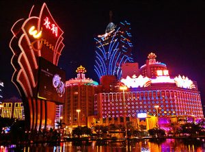 casino lights in macau