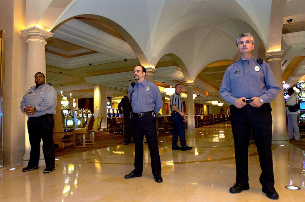 commerce casino security salary